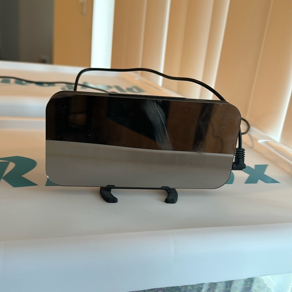 Mirror Alarm Clock